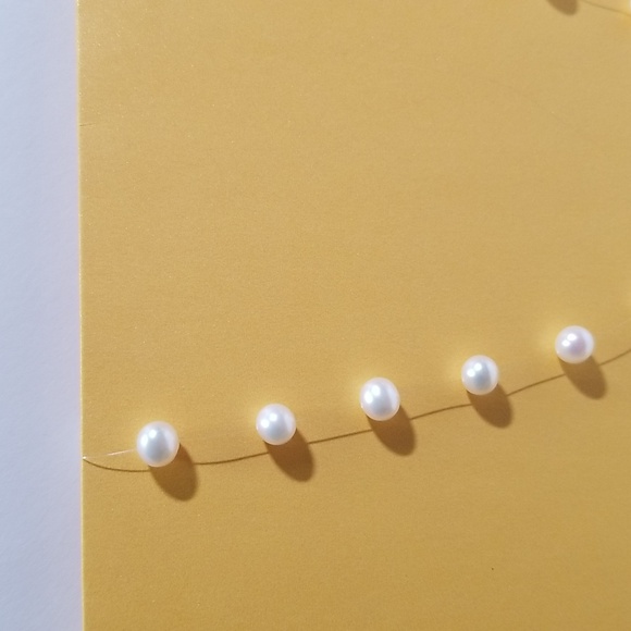 Honora 6-6.5mm Floating CFW Pearl Necklace Sterling Silver - Picture 2 of 9